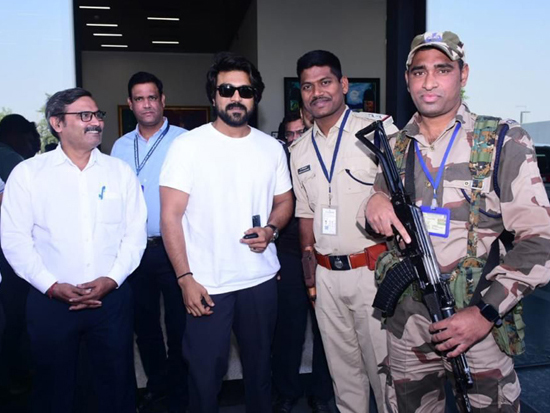 Ram Charan Stylish Looks At Leadership Summit